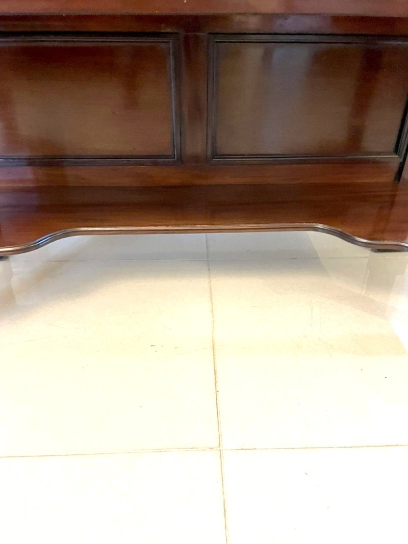 Antique Victorian Quality Carved Mahogany Display Cabinet by James Winter & Sons, London - Image 8